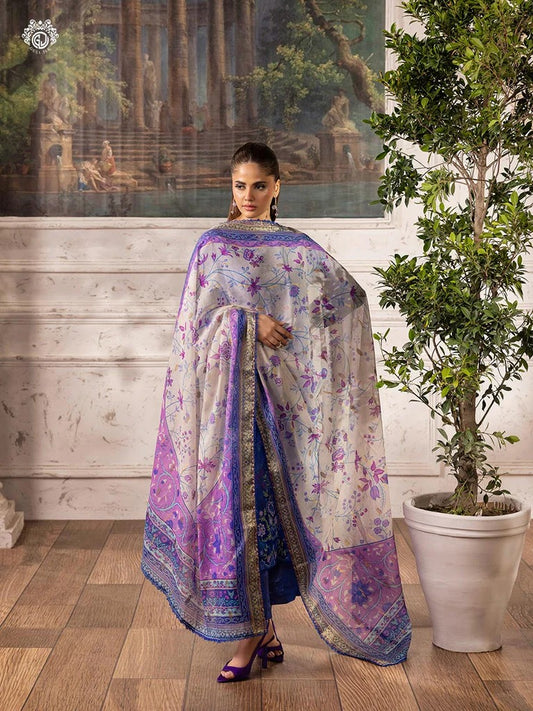 Ziva By Gull Jee Embroidered Digital Printed Lawn Edition'26 Unstitched 3 Piece