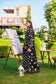 Eshaisha Digital Printed & Embroidered Lawn Unstitched 3Pcs