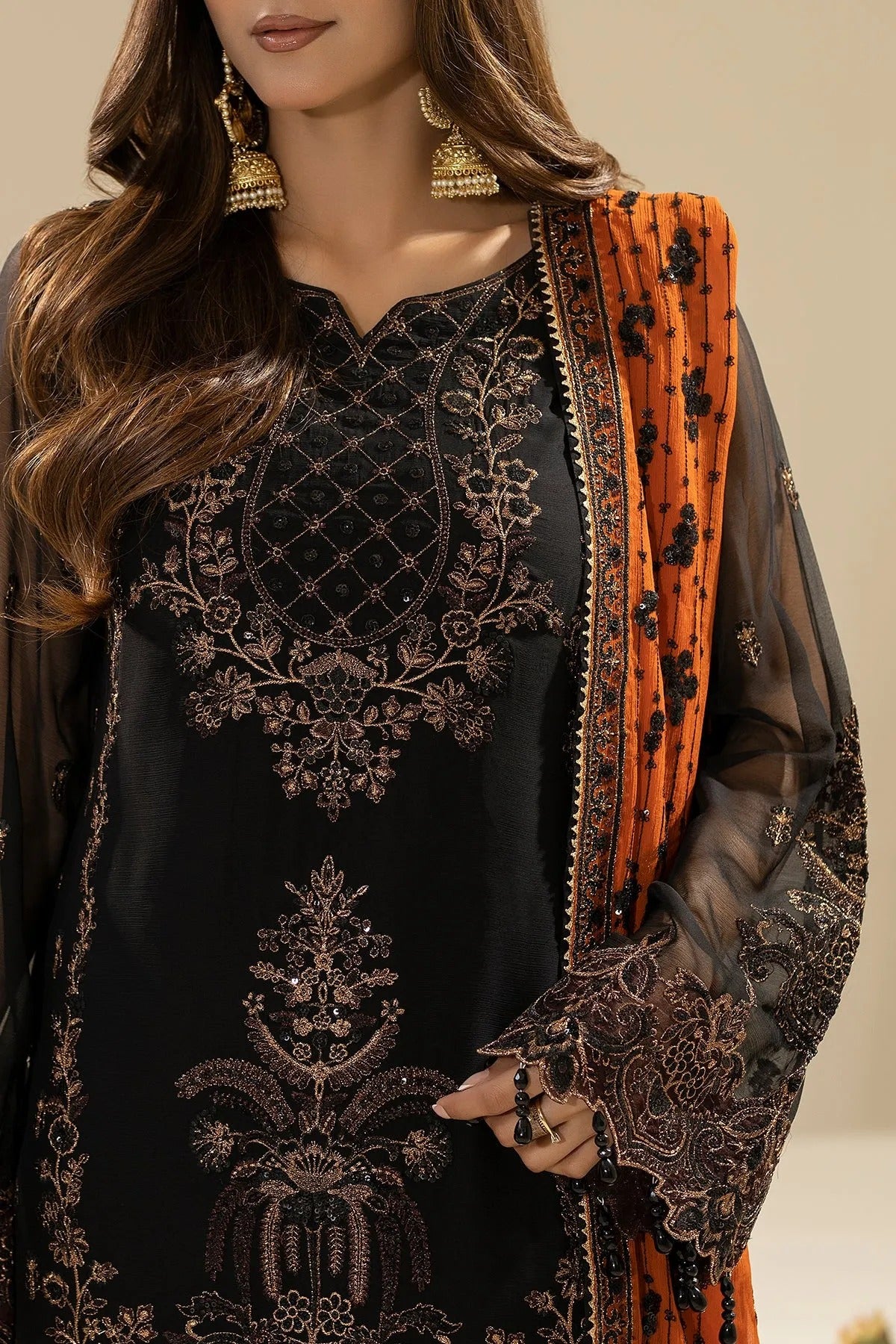 Nisha By Imrozia Embroidered Eid'26 Luxury Chiffon Unstitched 3 Piece