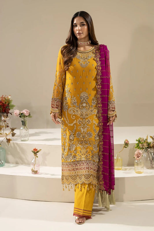 Nisha By Imrozia Embroidered Eid'26 Luxury Chiffon Unstitched 3 Piece