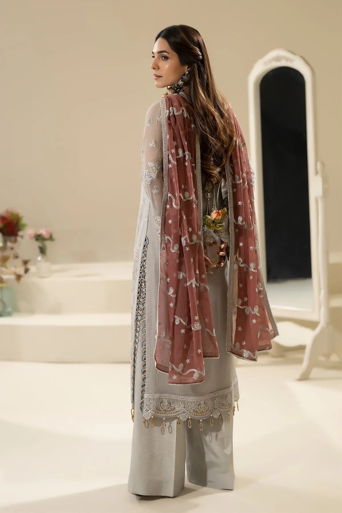 Nisha By Imrozia Embroidered Eid'26 Luxury Chiffon Unstitched 3 Piece