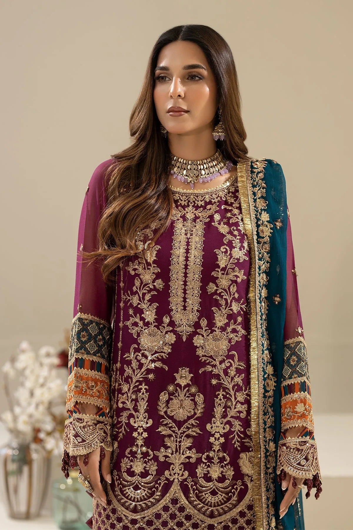 Nisha By Imrozia Embroidered Eid'26 Luxury Chiffon Unstitched 3 Piece
