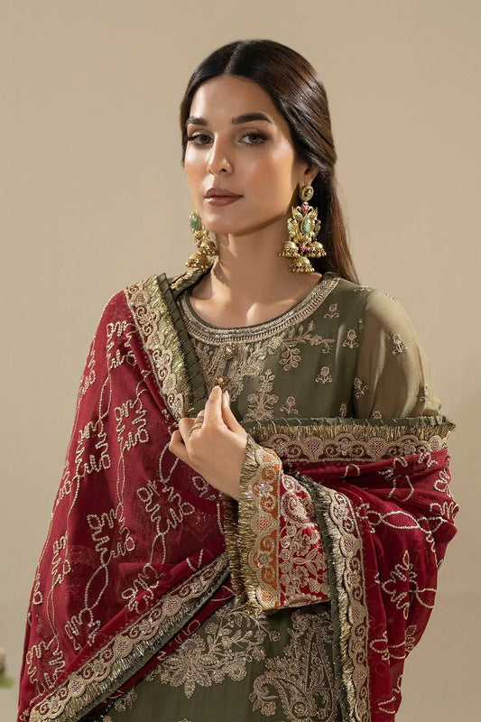 Nisha By Imrozia Embroidered Eid'26 Luxury Chiffon Unstitched 3 Piece