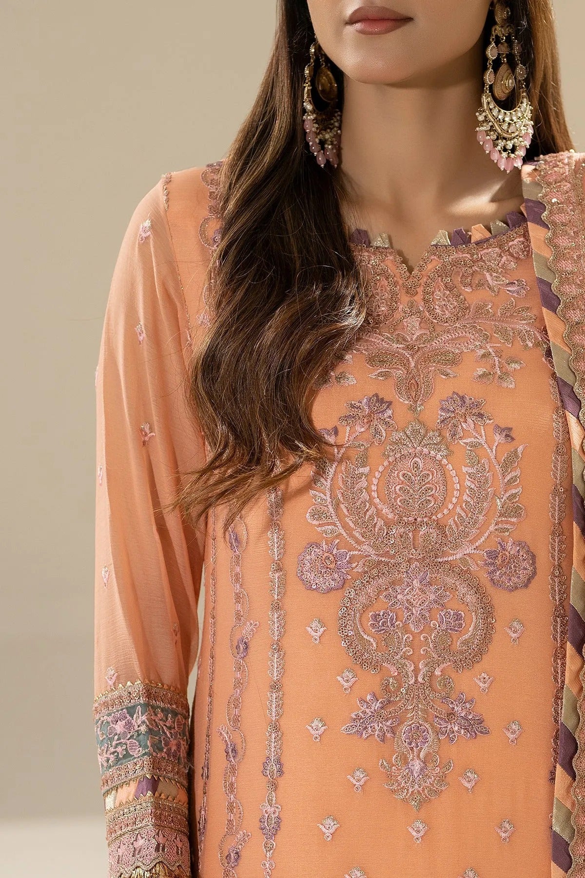 Nisha By Imrozia Embroidered Eid'26 Luxury Chiffon Unstitched 3 Piece