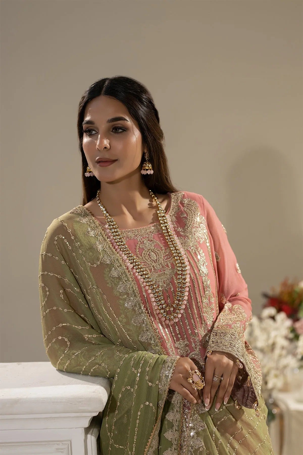 Nisha By Imrozia Embroidered Eid'26 Luxury Chiffon Unstitched 3 Piece