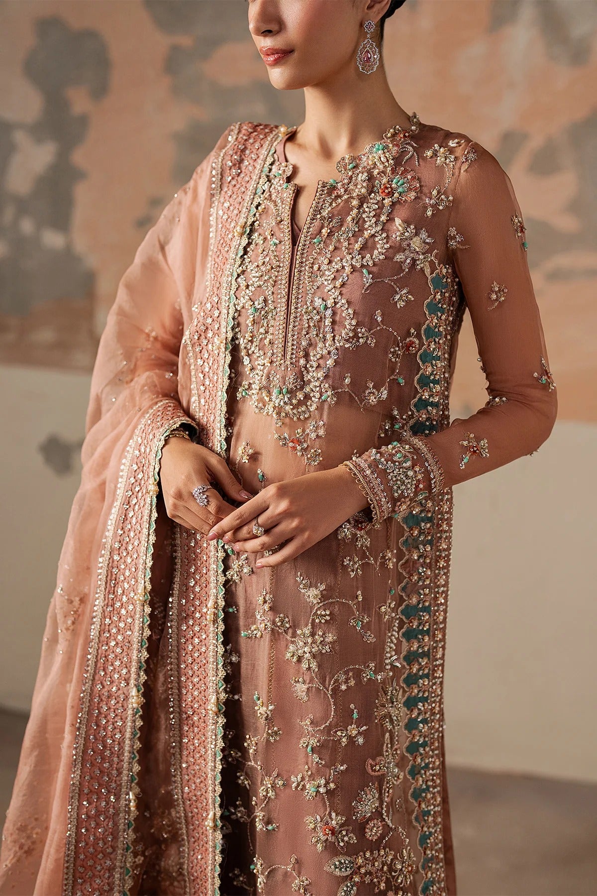 Solaris By Ayzel Embroidered Wedding Formals'25 Unstitched 3 Piece