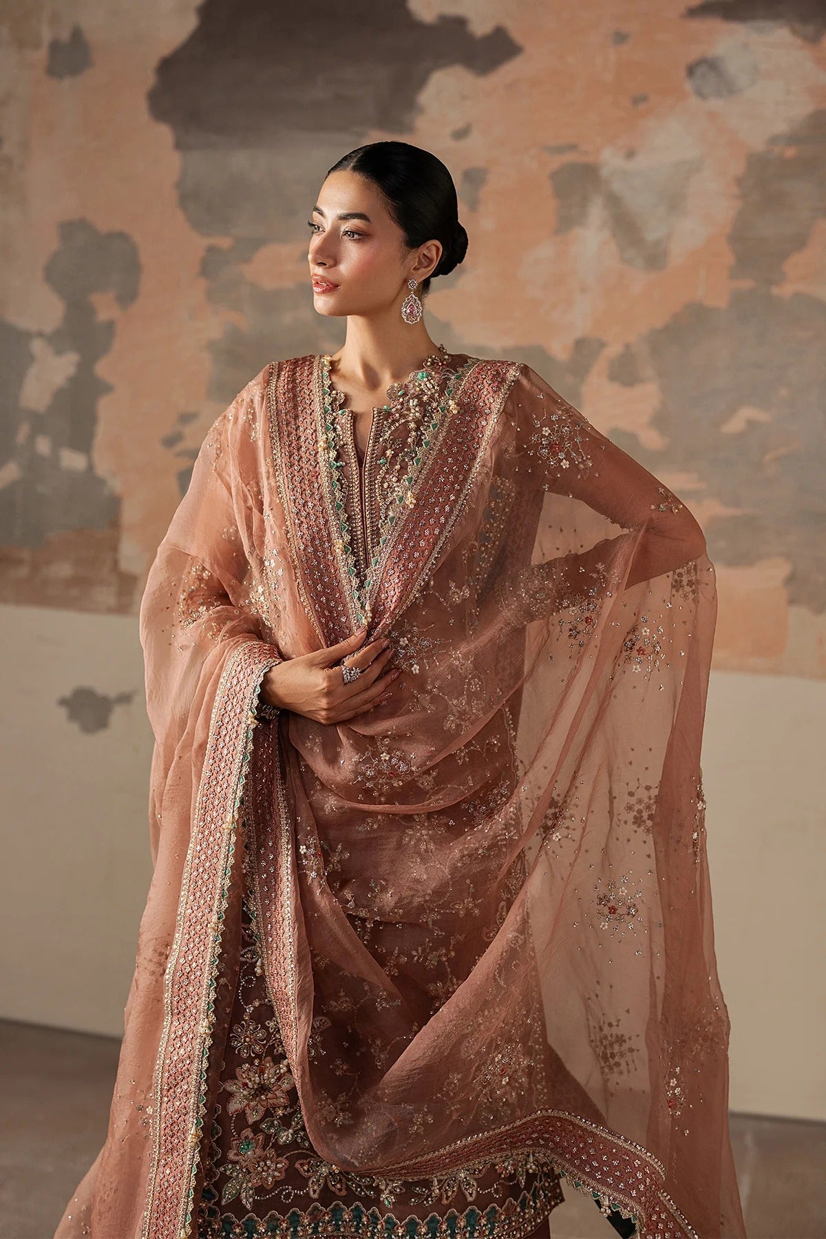 Solaris By Ayzel Embroidered Wedding Formals'25 Unstitched 3 Piece