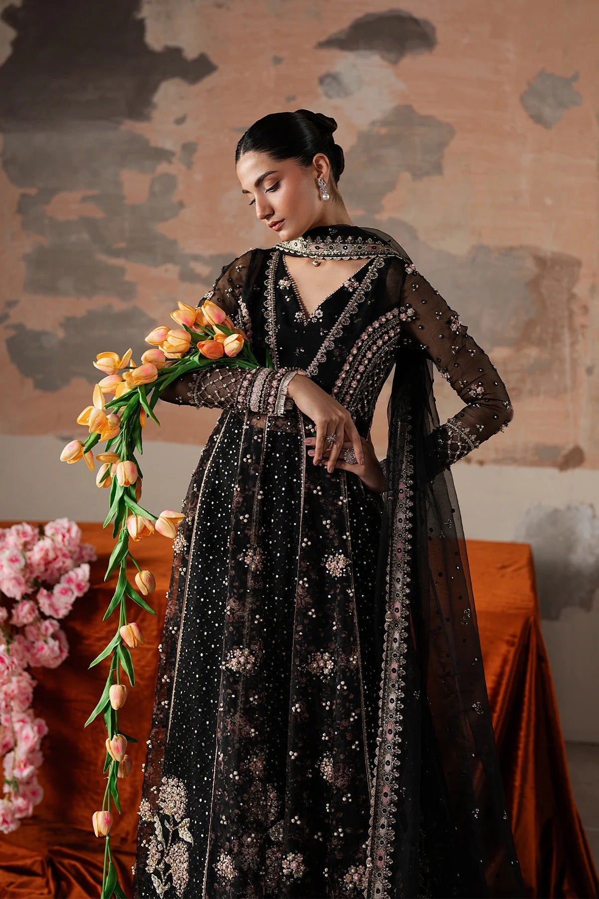 Solaris By Ayzel Embroidered Wedding Formals'25 Unstitched 3 Piece