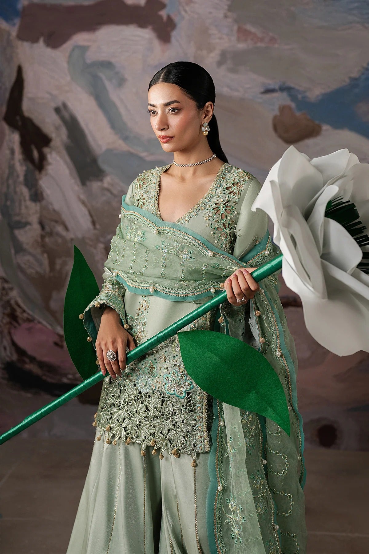 Solaris By Ayzel Embroidered Wedding Formals'25 Unstitched 3 Piece