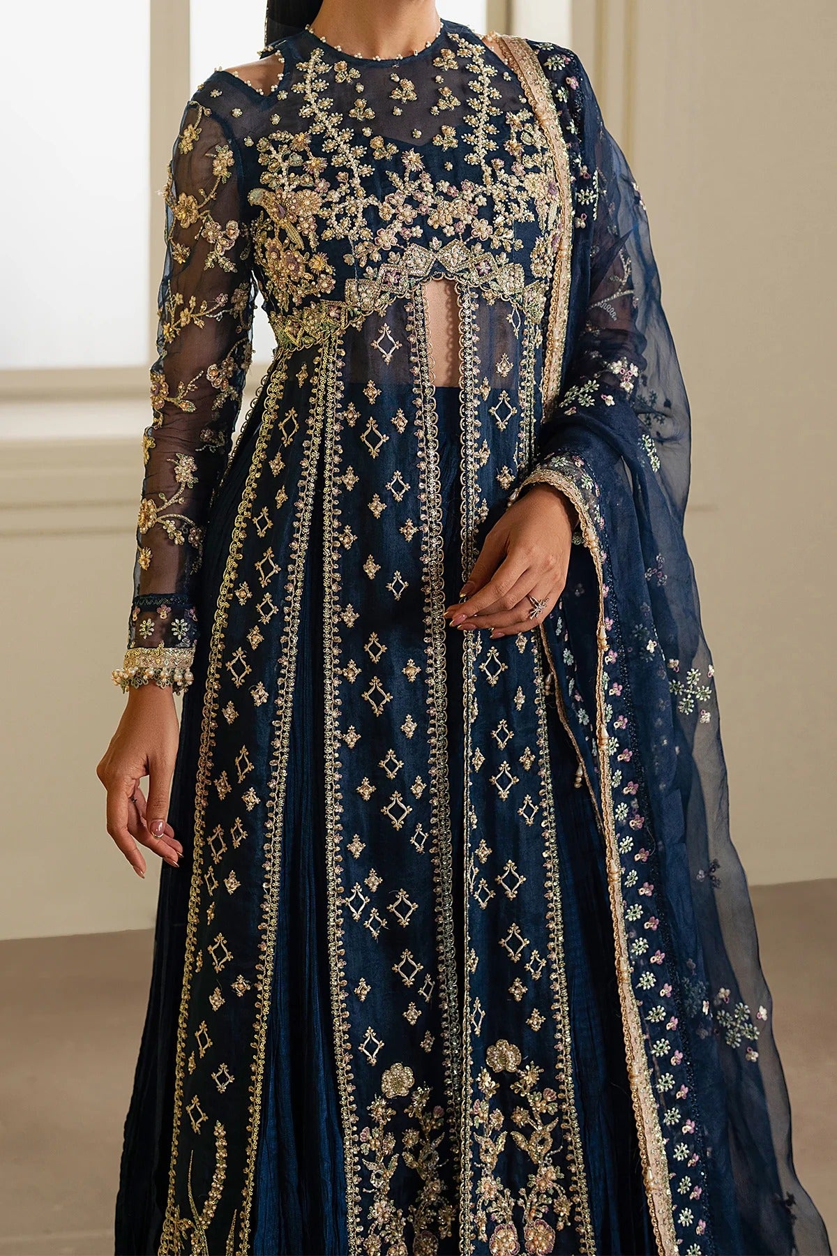 Solaris By Ayzel Embroidered Wedding Formals'25 Unstitched 3 Piece