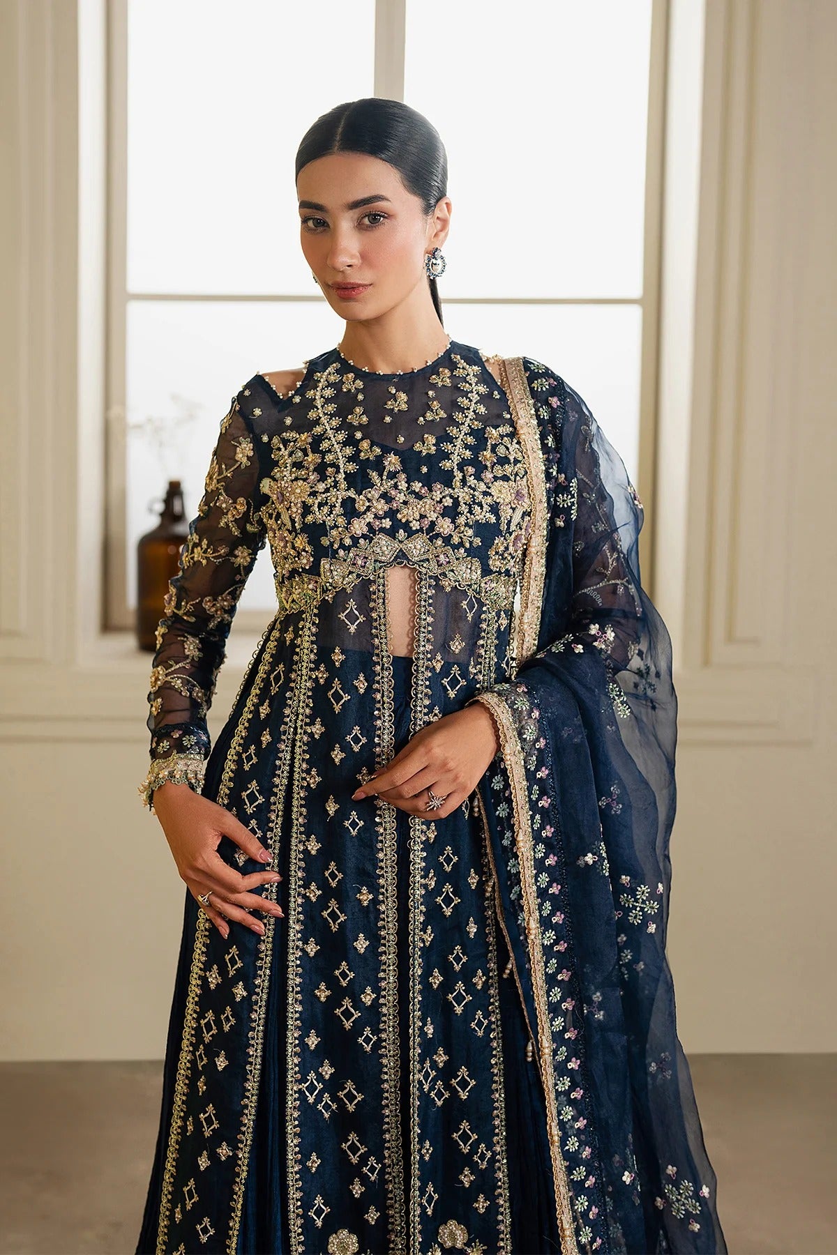 Solaris By Ayzel Embroidered Wedding Formals'25 Unstitched 3 Piece