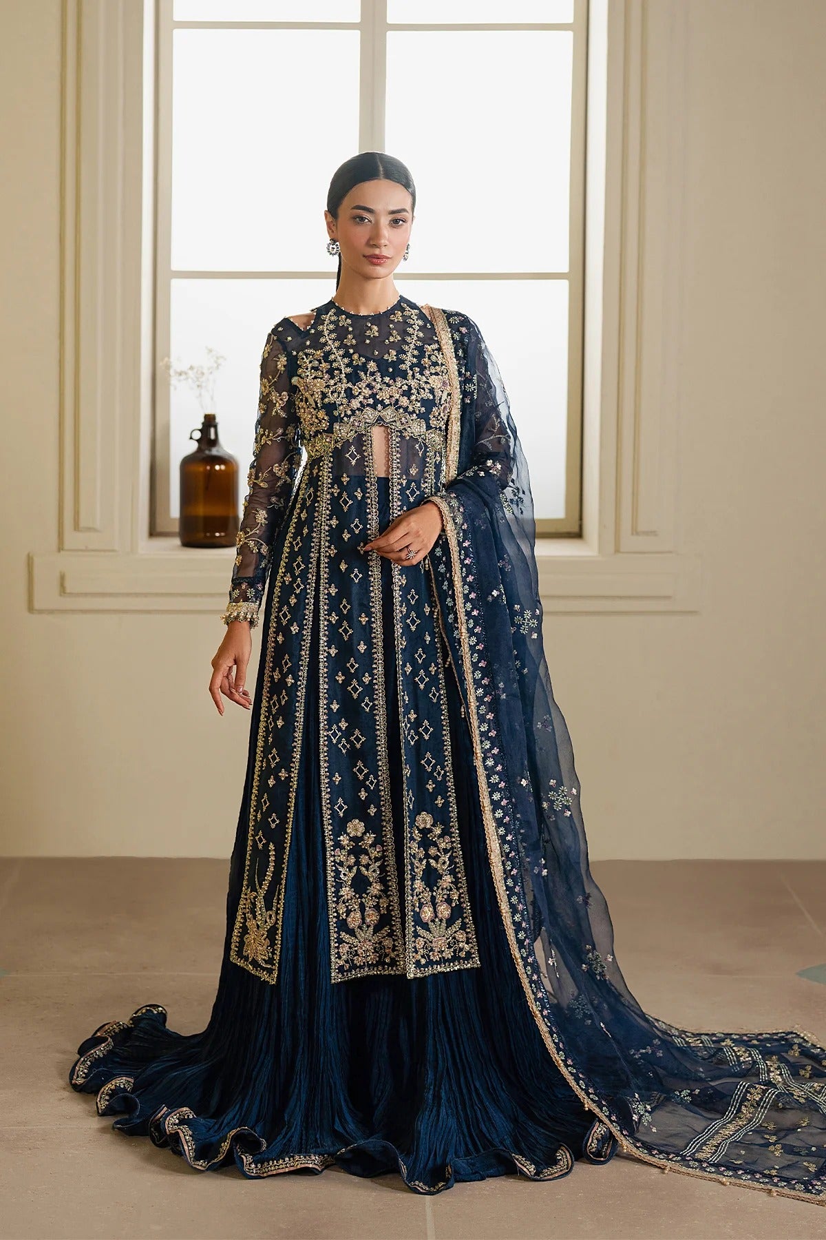 Solaris By Ayzel Embroidered Wedding Formals'25 Unstitched 3 Piece
