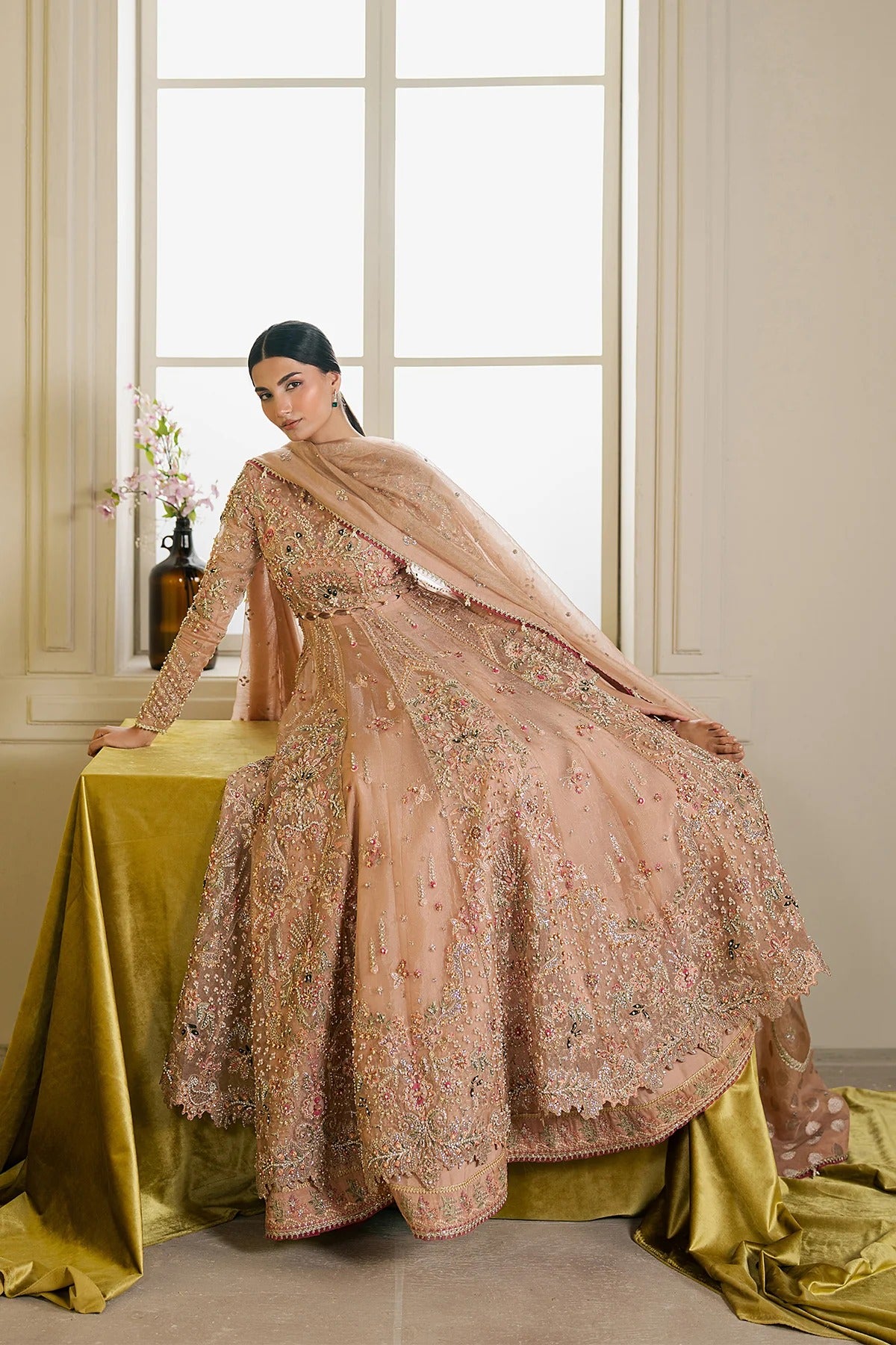 Solaris By Ayzel Embroidered Wedding Formals'25 Unstitched 3 Piece