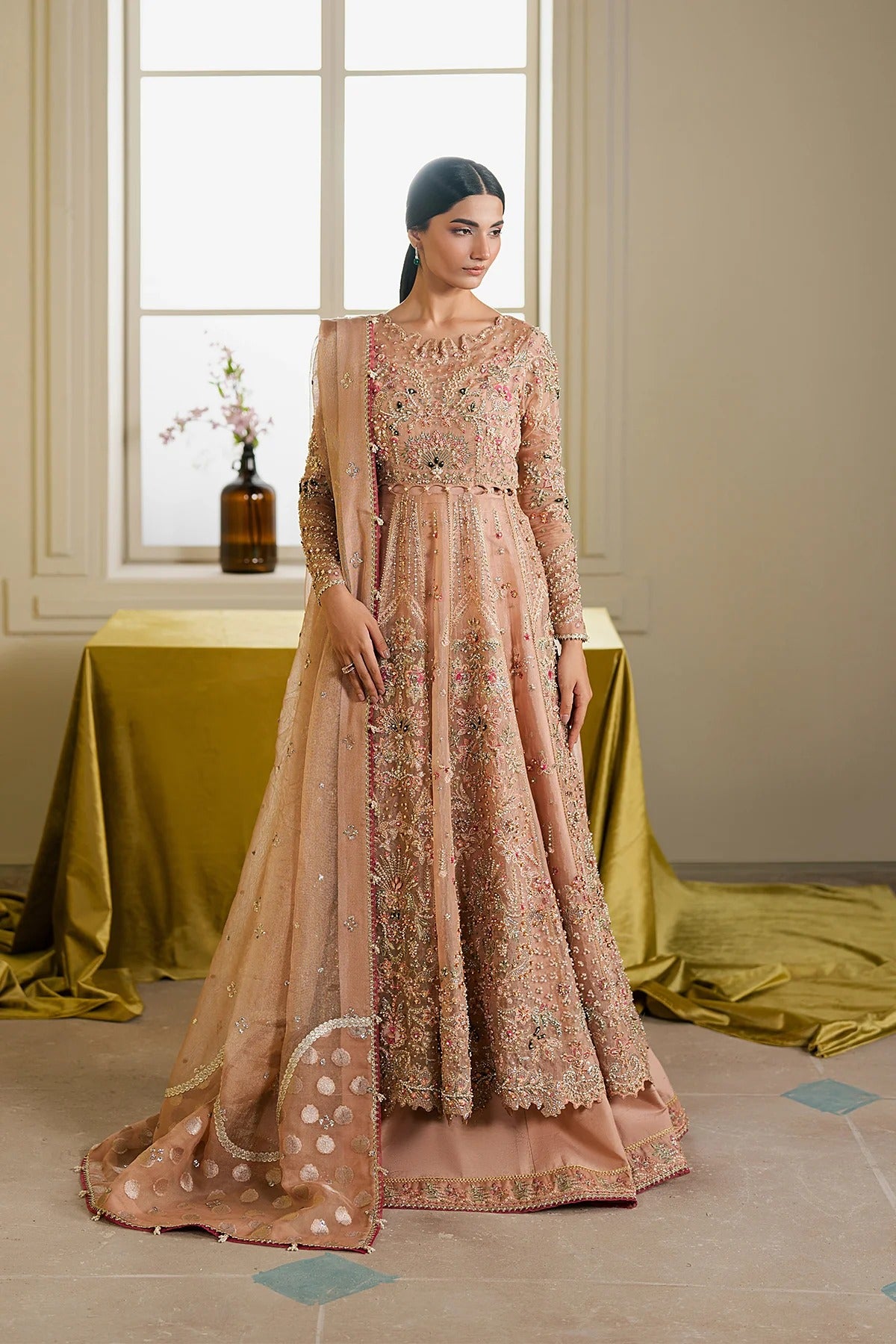 Solaris By Ayzel Embroidered Wedding Formals'25 Unstitched 3 Piece