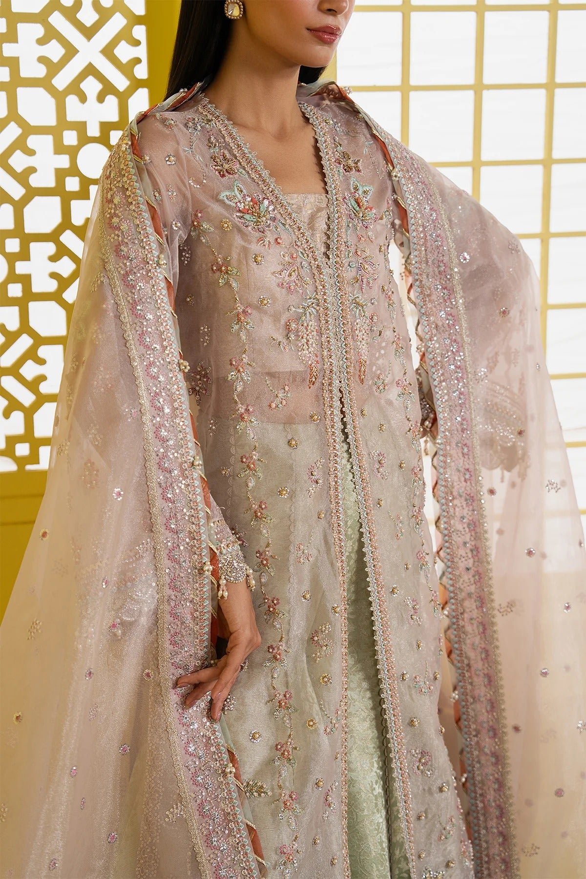 Solaris By Ayzel Embroidered Wedding Formals'25 Unstitched 3 Piece