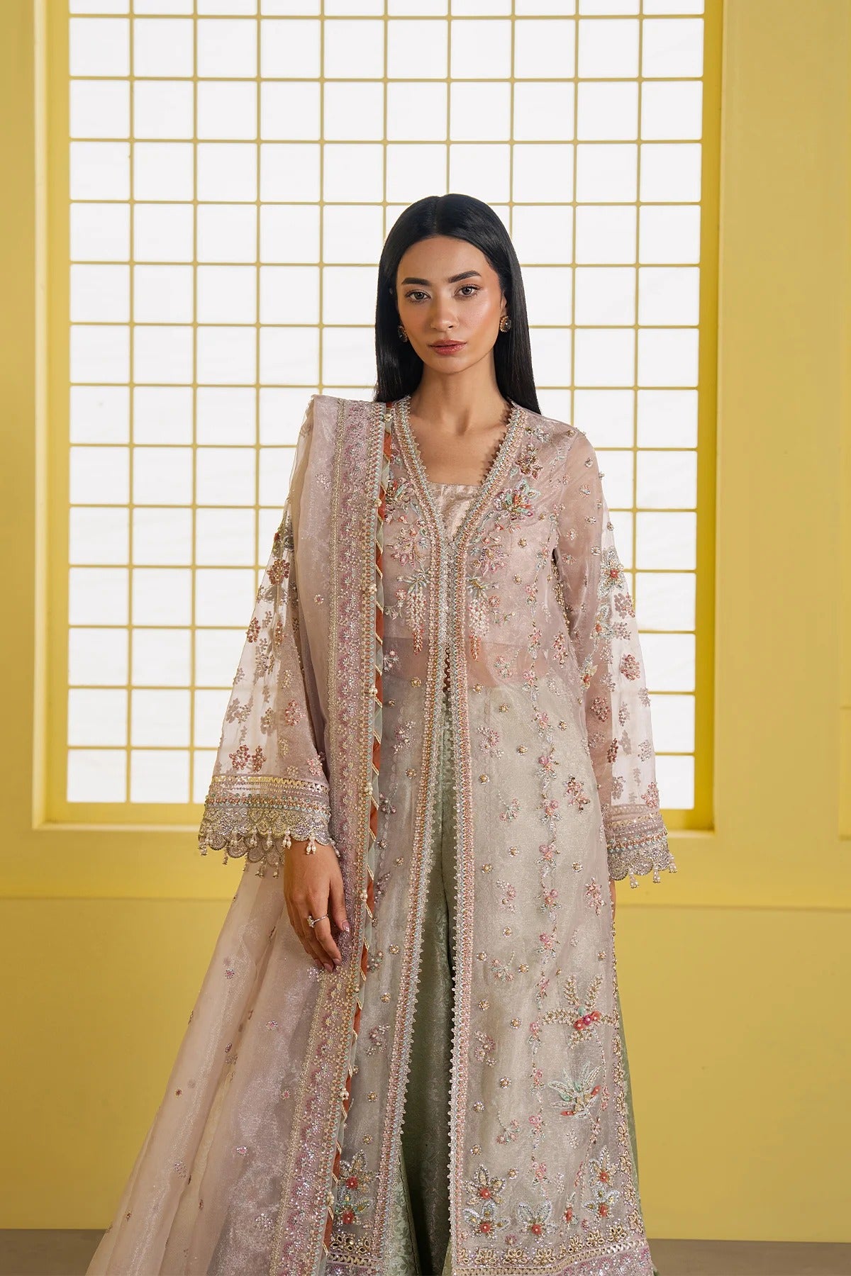 Solaris By Ayzel Embroidered Wedding Formals'25 Unstitched 3 Piece