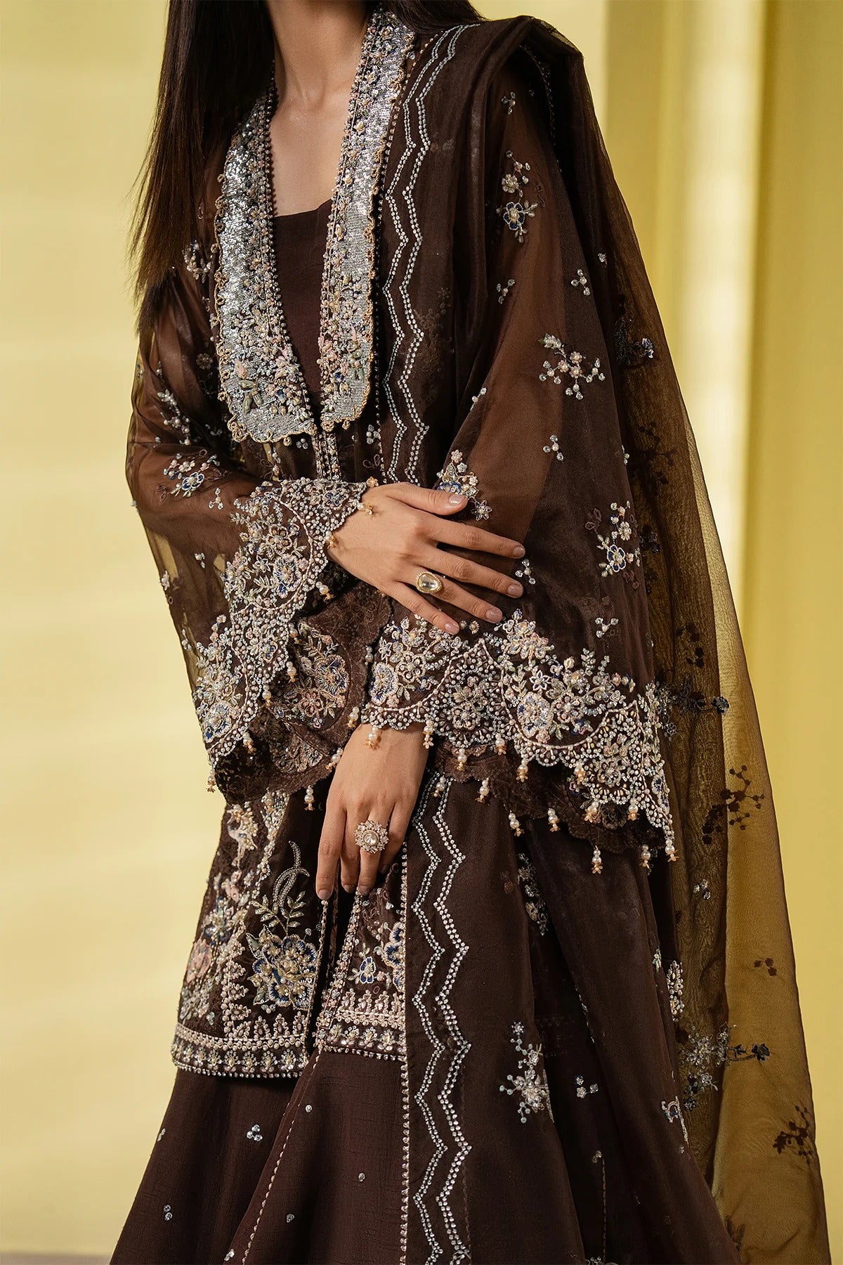 Solaris By Ayzel Embroidered Wedding Formals'25 Unstitched 3 Piece