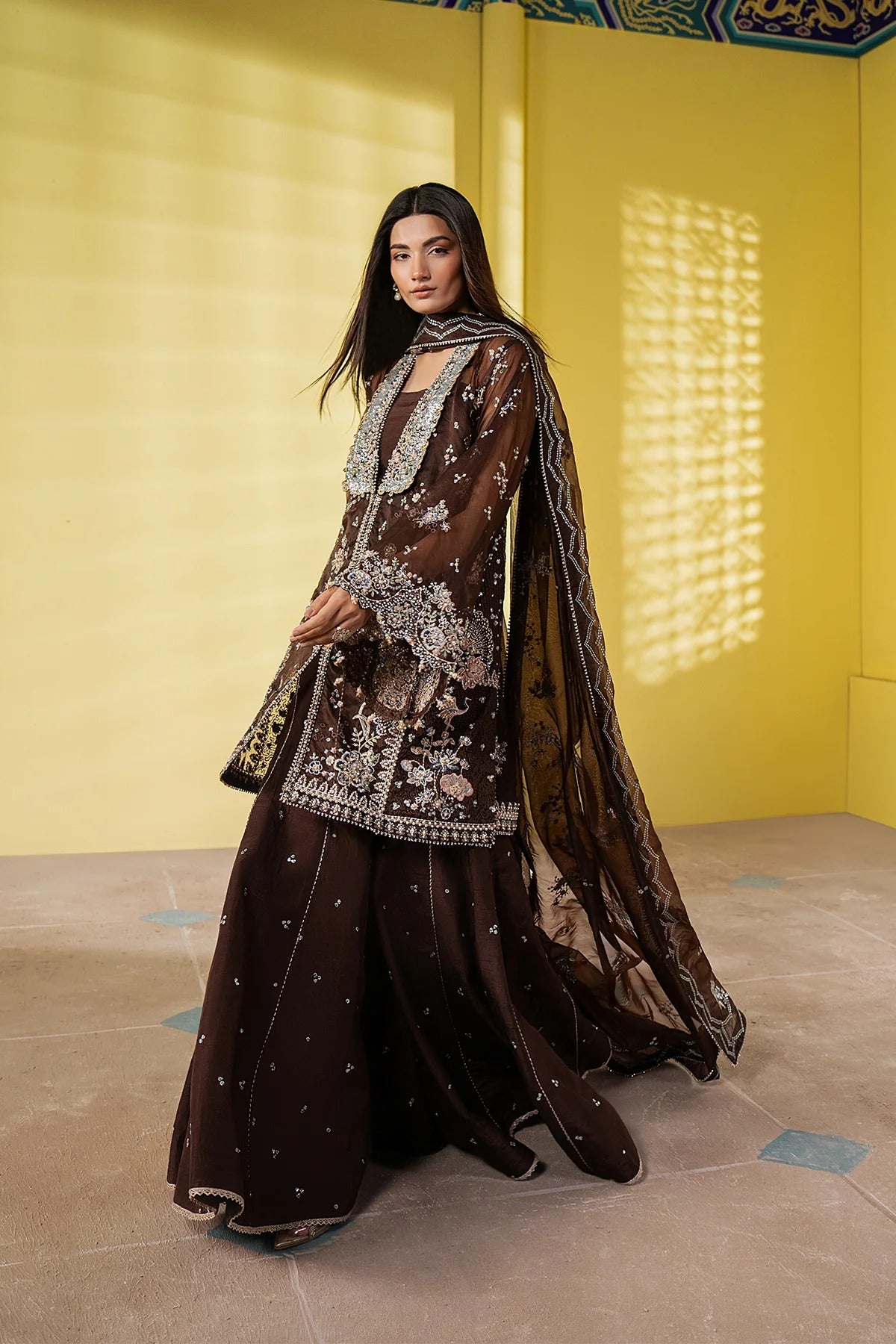 Solaris By Ayzel Embroidered Wedding Formals'25 Unstitched 3 Piece