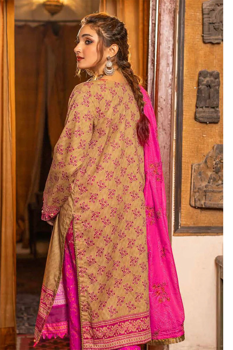 Rimal Vol-28 Embroidered & Sequence Work Lawn Unstitched 3pcs