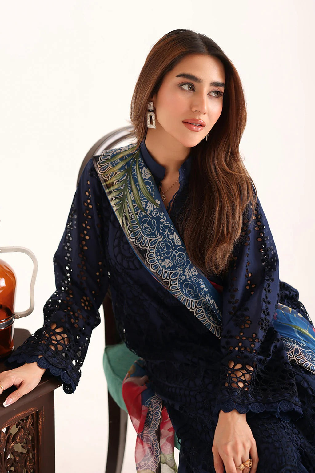 Iris by Johra Chikankari Lawn Unstitched 3Pcs
