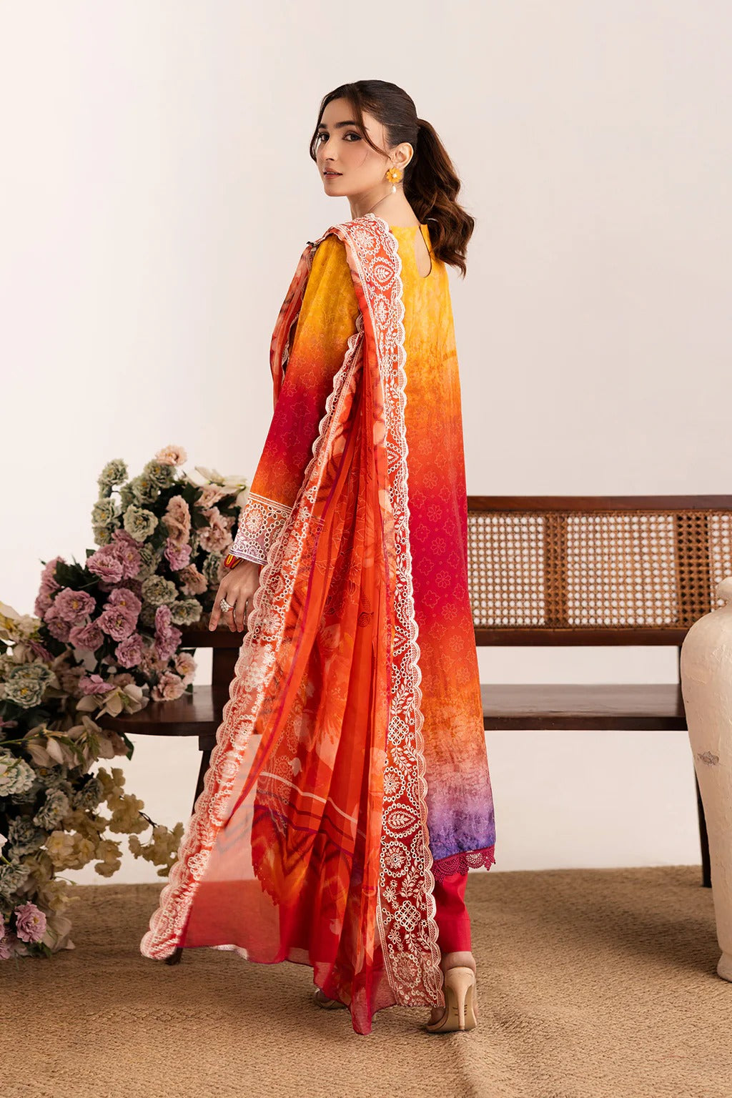 Sameel by Johra Embroidered Printed Bana Dora Lawn Unstitched 3Pcs