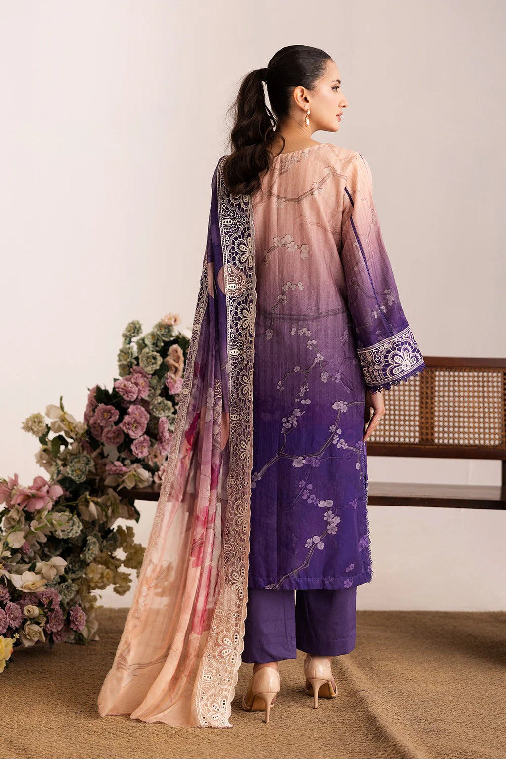 Sameel by Johra Embroidered Printed Bana Dora Lawn Unstitched 3Pcs