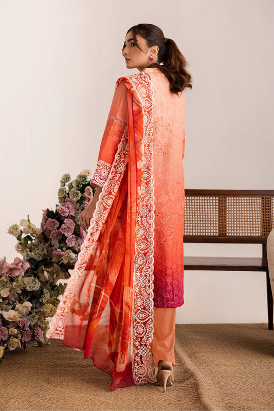 Sameel by Johra Embroidered Printed Bana Dora Lawn Unstitched 3Pcs