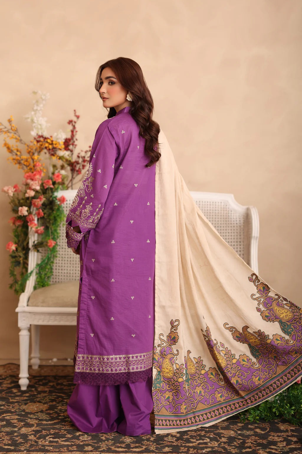 Sabeen by Johra Embroidered Lawn Unstitched 3Pcs