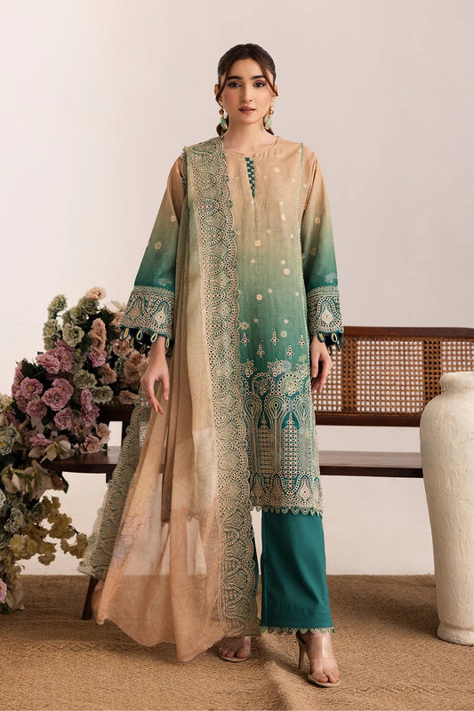 Sameel by Johra Embroidered Printed Bana Dora Lawn Unstitched 3Pcs