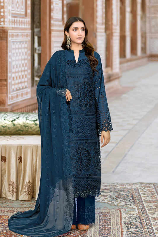 Sonheri By Johra Chikankari Lawn Unstitched 3Pcs
