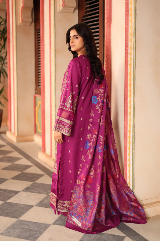 Zirwa by Johra Embroidered Lawn Unstitched 3Pcs