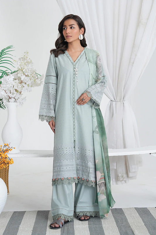 Aiman By Johra Chikankari Lawn Unstitched 3Pcs