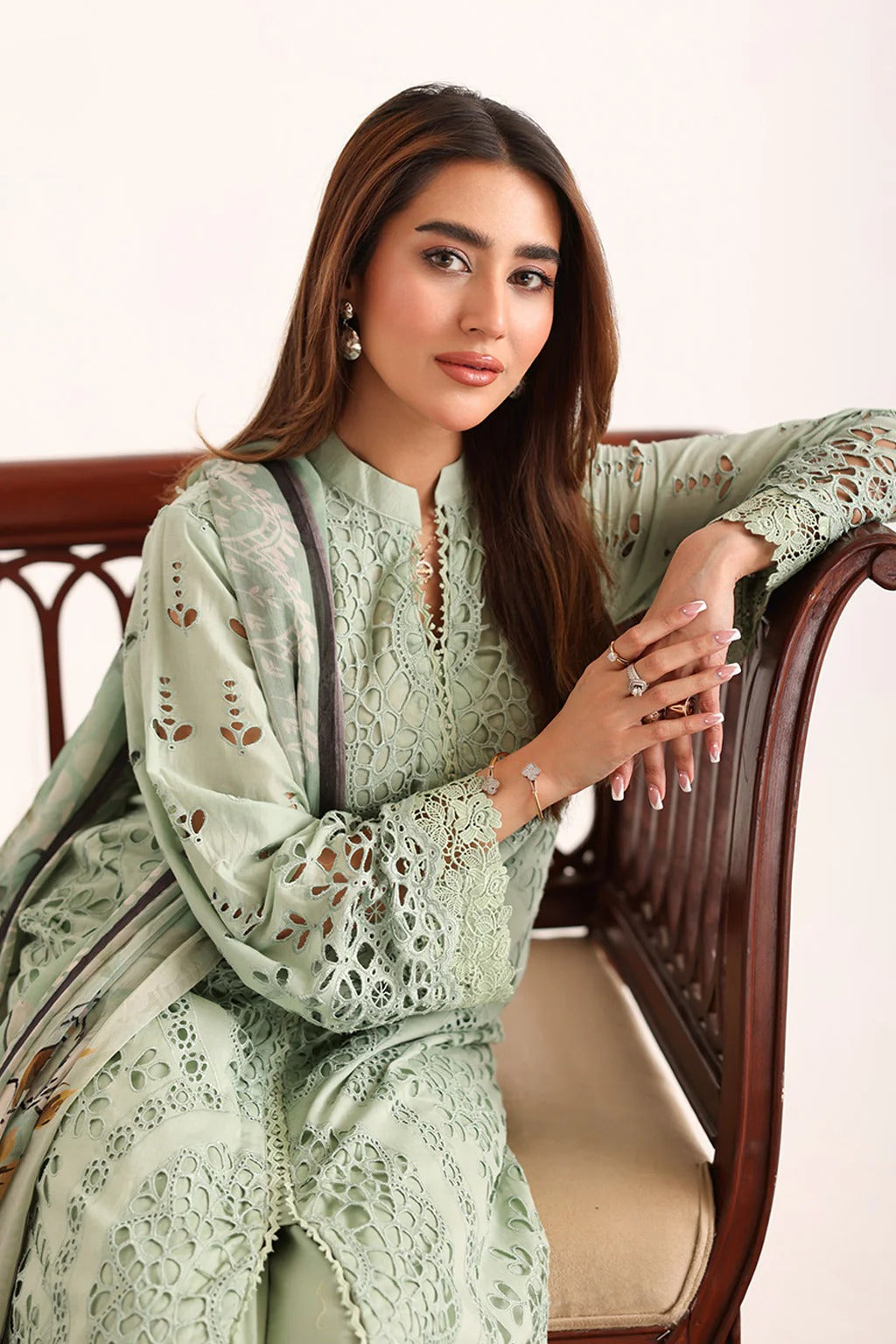 Iris by Johra Chikankari Lawn Unstitched 3Pcs