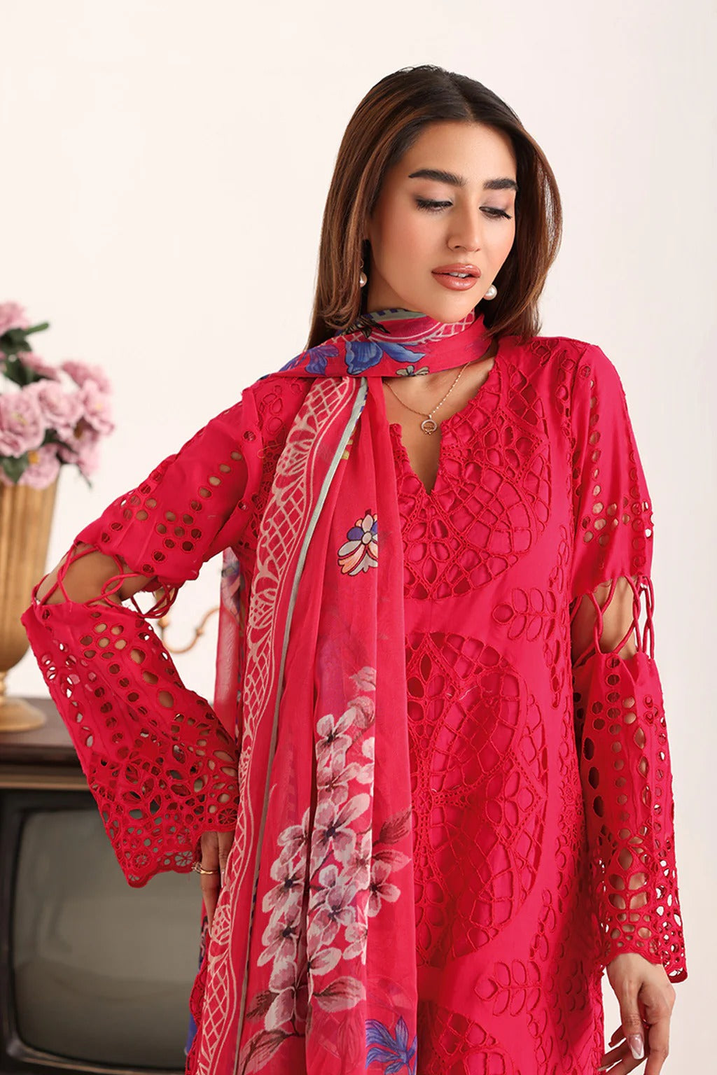 Iris by Johra Chikankari Lawn Unstitched 3Pcs