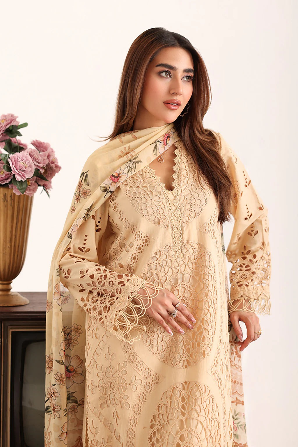 Iris by Johra Chikankari Lawn Unstitched 3Pcs