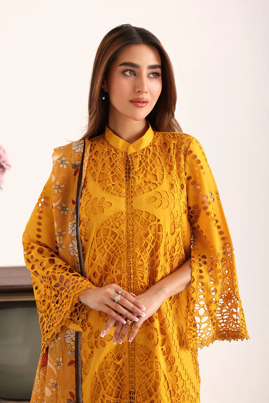 Iris by Johra Chikankari Lawn Unstitched 3Pcs