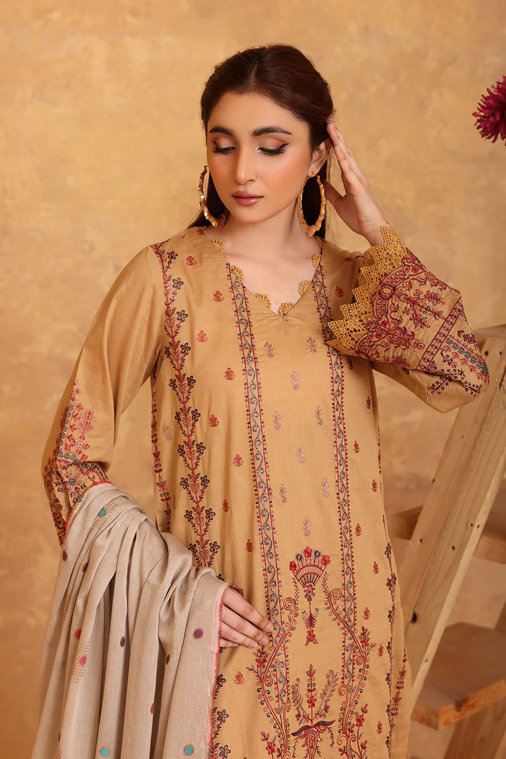 Amrish by Johra Embroidered Jecquard Bana Dora Lawn Unstitched 3Pcs