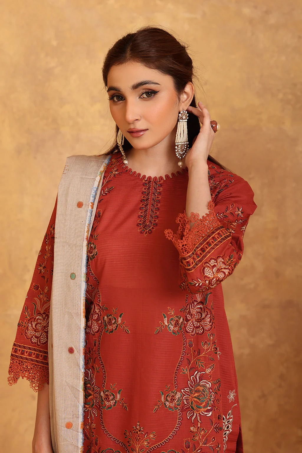Amrish by Johra Embroidered Jecquard Bana Dora Lawn Unstitched 3Pcs
