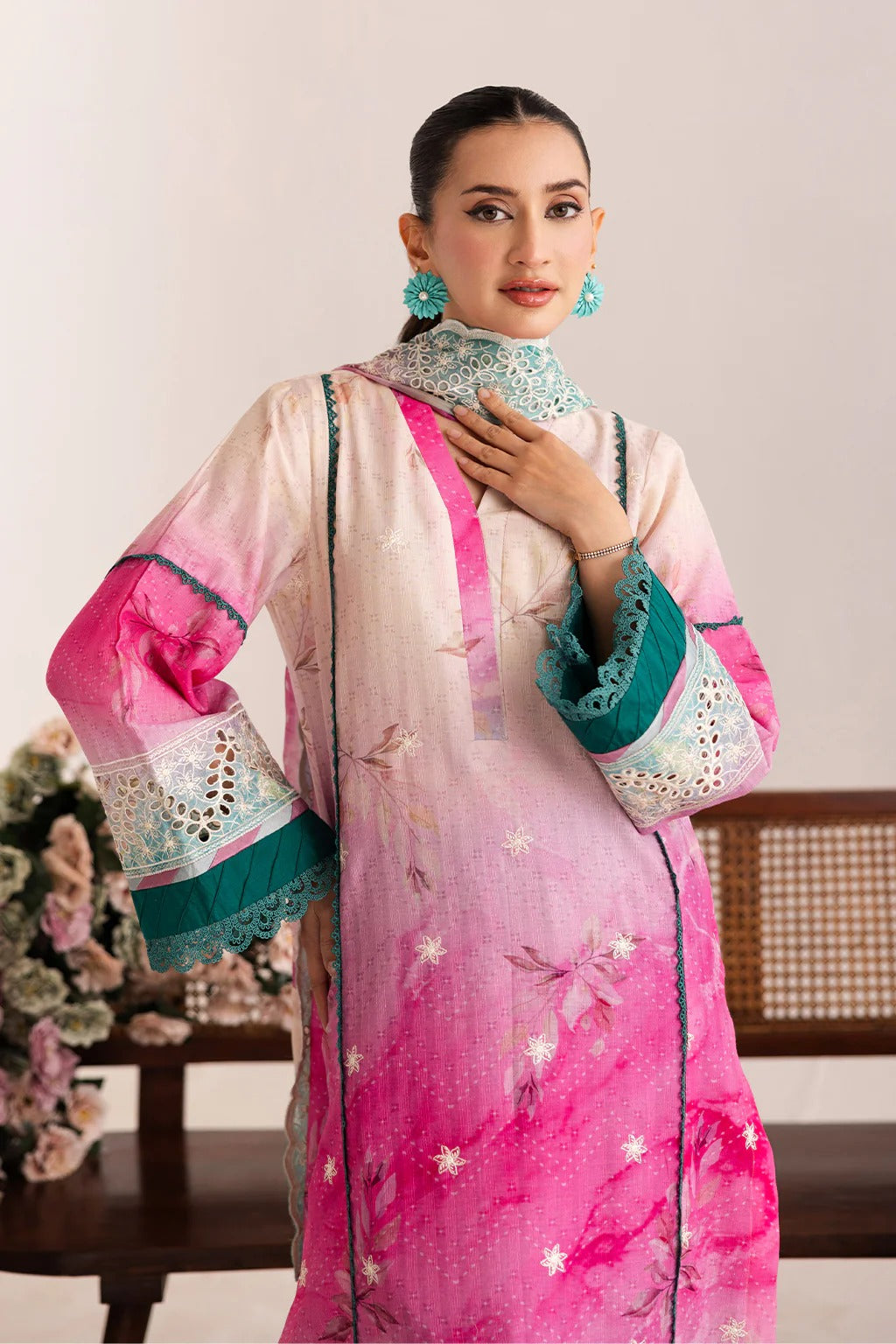 Sameel by Johra Embroidered Printed Bana Dora Lawn Unstitched 3Pcs