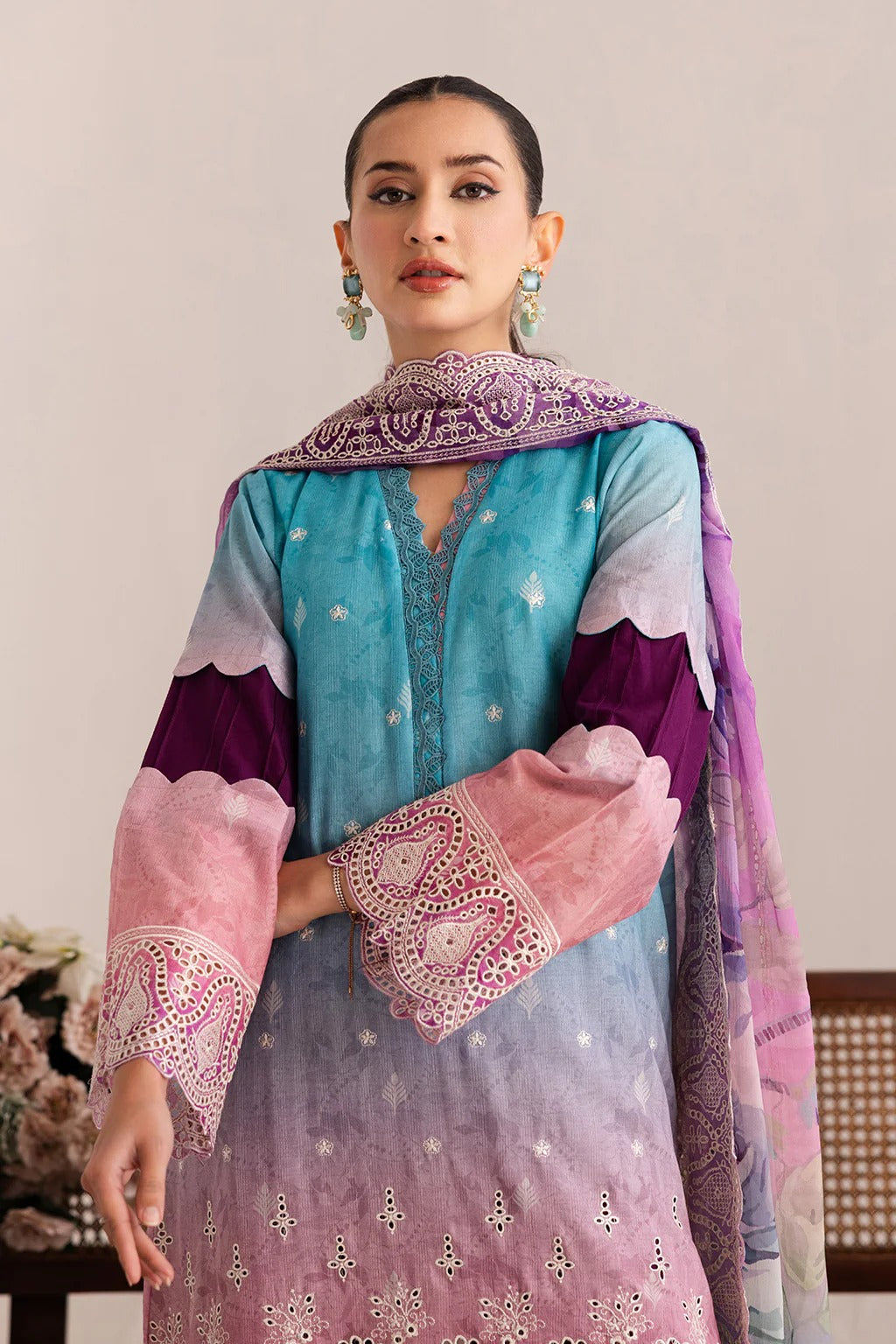 Sameel by Johra Embroidered Printed Bana Dora Lawn Unstitched 3Pcs