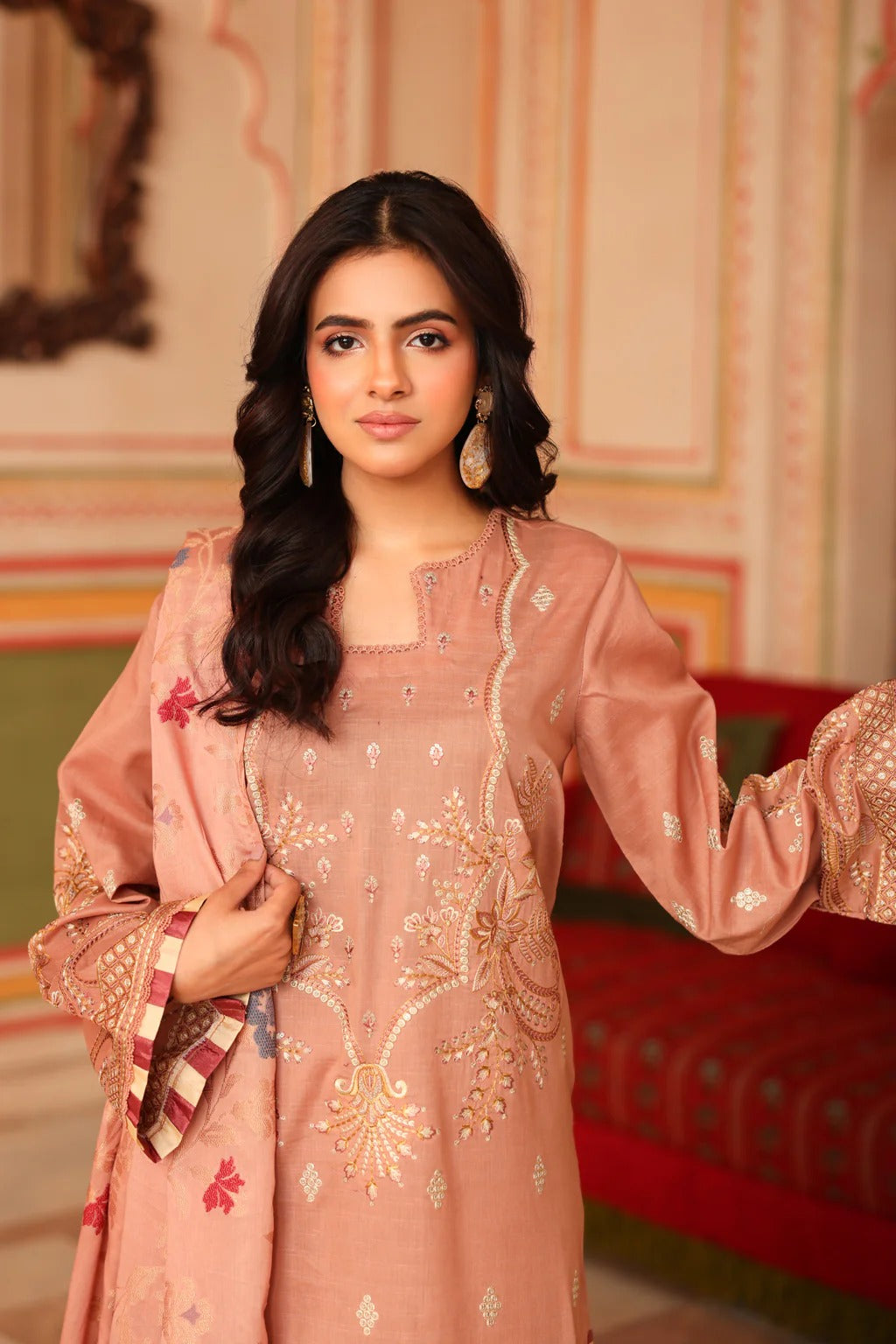 Nashfa by Johra Embroidered Jecquard Lawn Unstitched 3Pcs