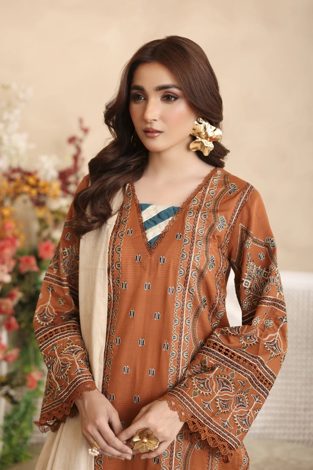 Sabeen by Johra Embroidered Lawn Unstitched 3Pcs