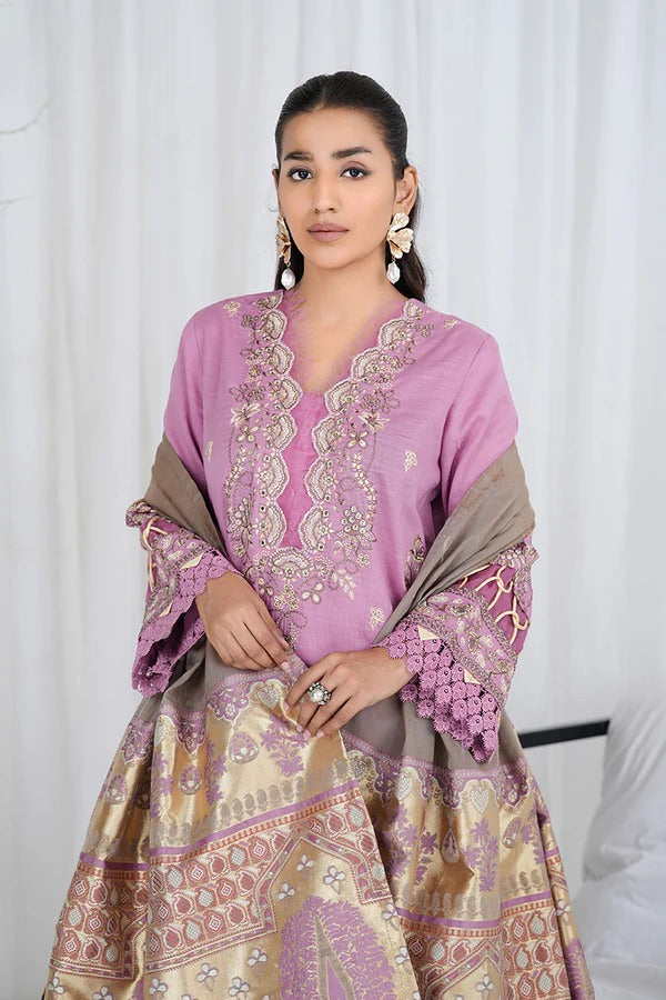 Johra Anoral Embroidered Lawn Unstitched 3Pcs