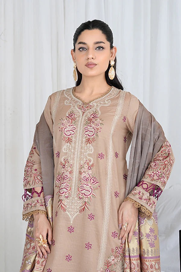Johra Anoral Embroidered Lawn Unstitched 3Pcs