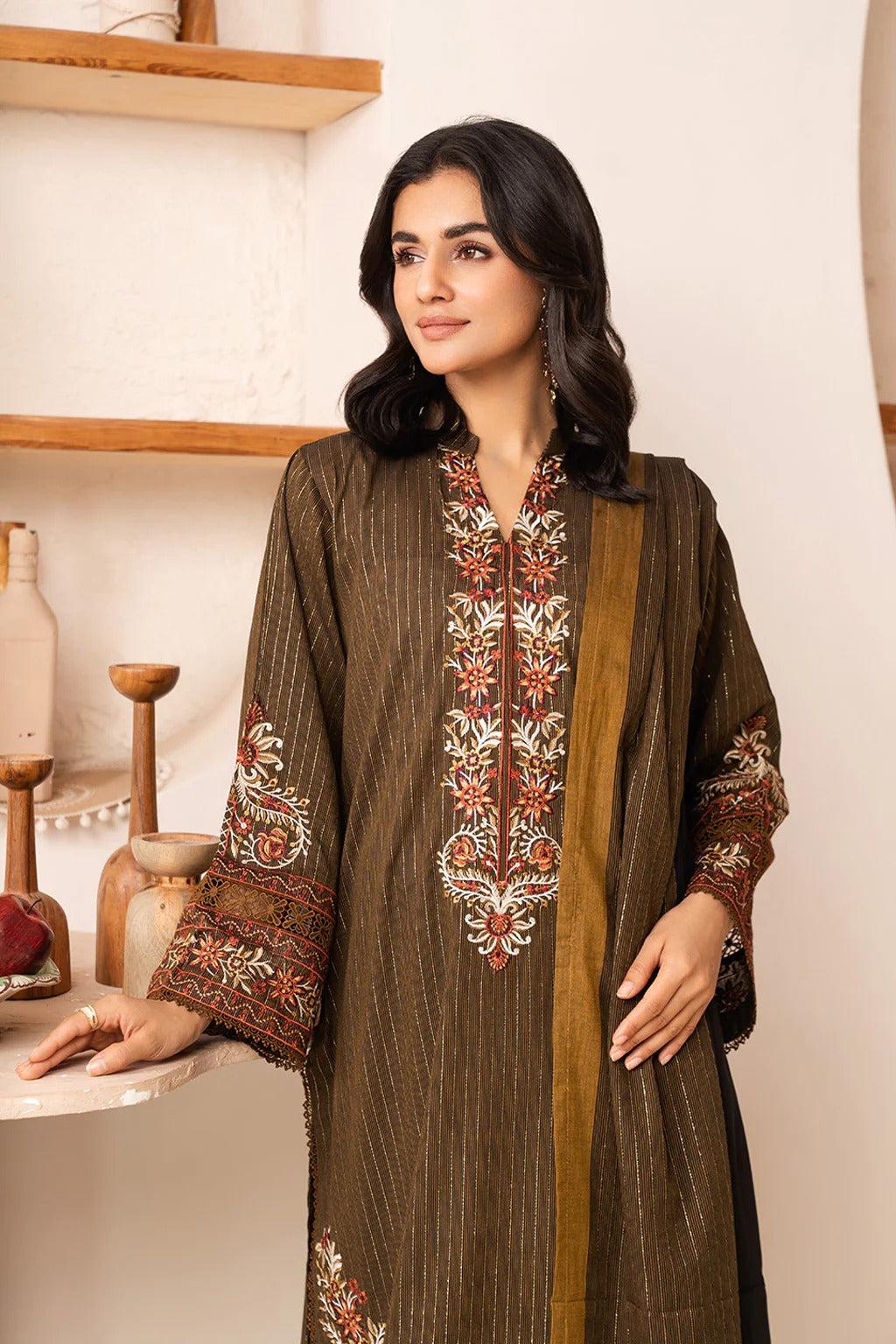 Rizil by Johra Embroidered Fancy Lawn Unstitched 3Pcs