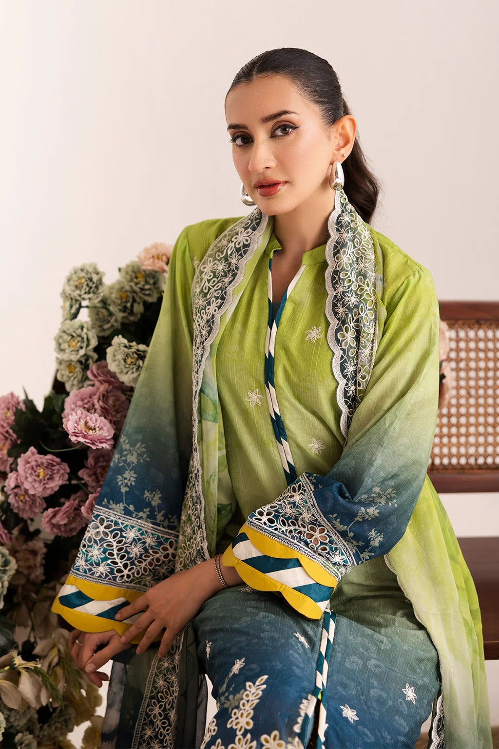 Sameel by Johra Embroidered Printed Bana Dora Lawn Unstitched 3Pcs