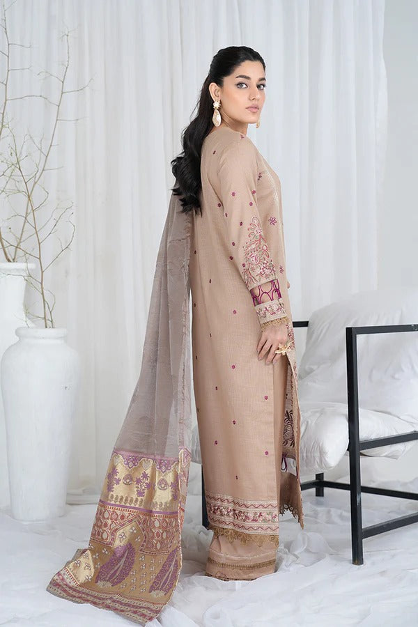 Johra Anoral Embroidered Lawn Unstitched 3Pcs