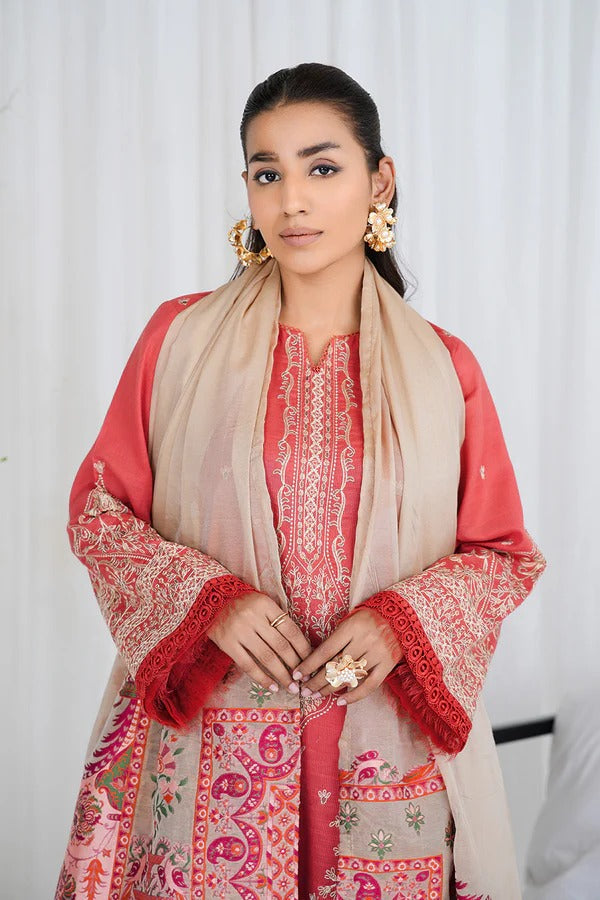 Johra Anoral Embroidered Lawn Unstitched 3Pcs