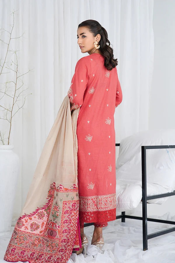 Johra Anoral Embroidered Lawn Unstitched 3Pcs