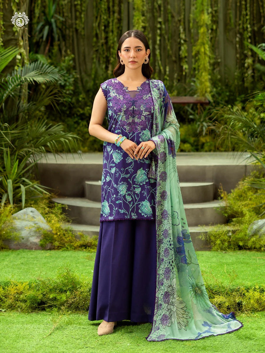 Rang Pasand By Gul Jee Vol-16 Embroidered Digital Printed Unstitched 3pcs